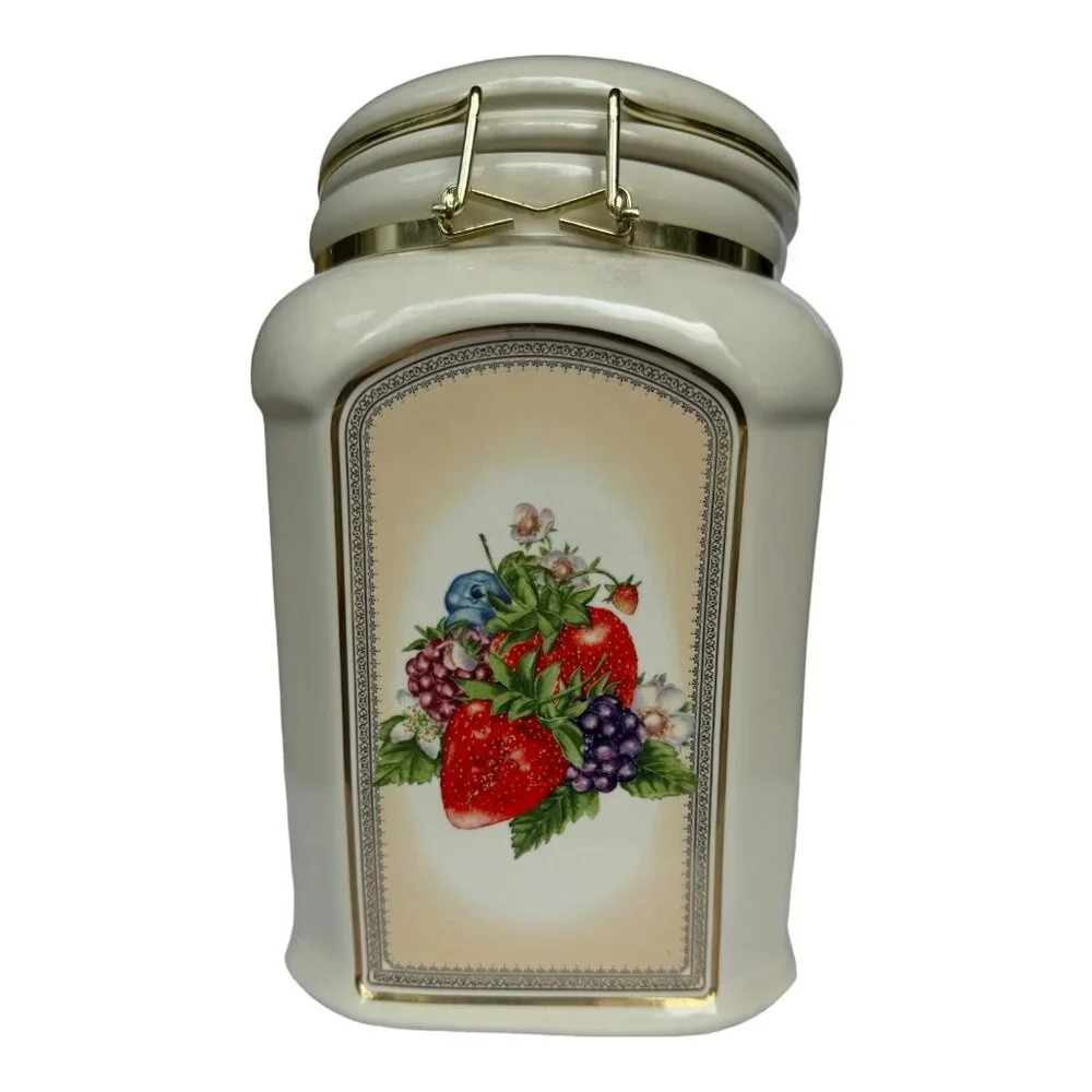 Knott's Berry Farm Foods Ceramic Kitchen Container 9.5